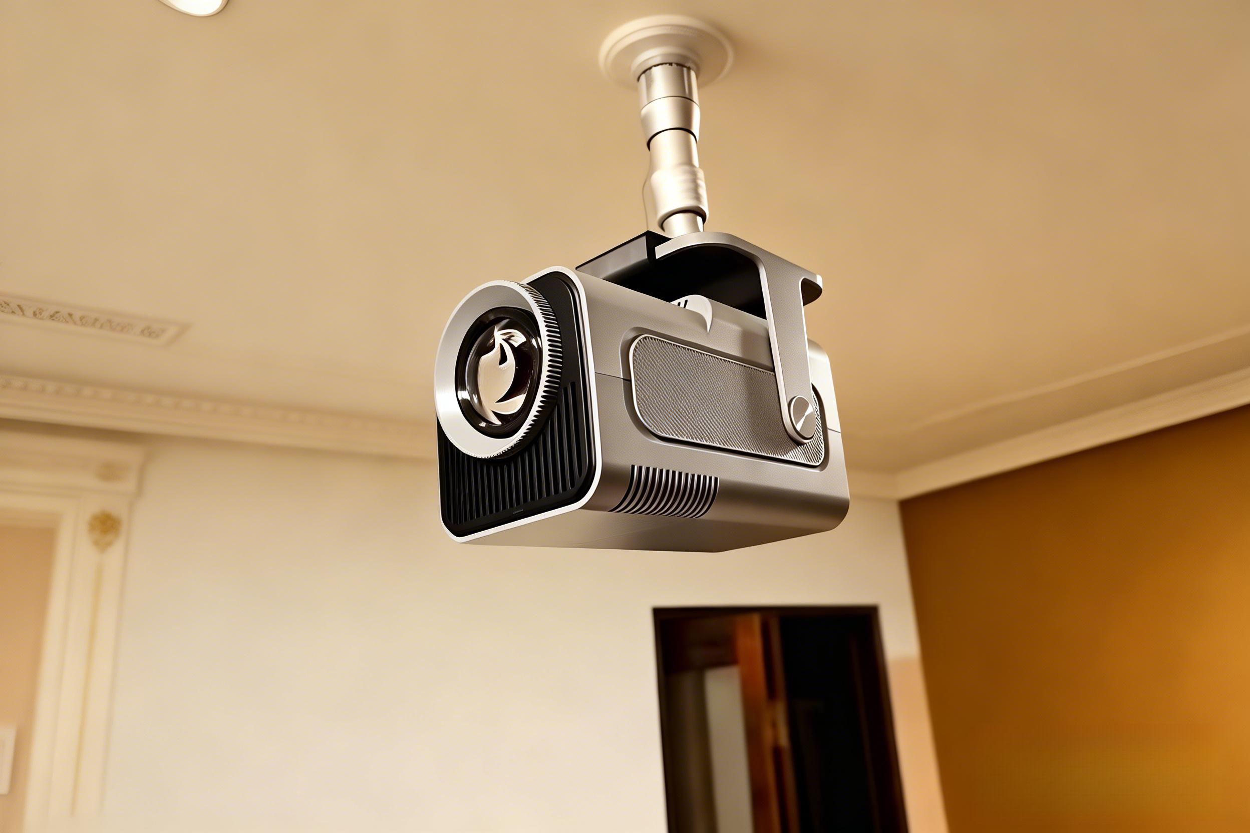 How to Mount a Projector on the Ceiling?