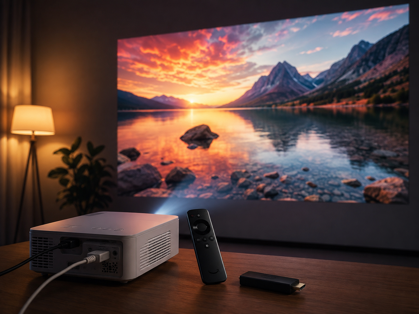 How to Connect a Fire TV Stick to a Projector?