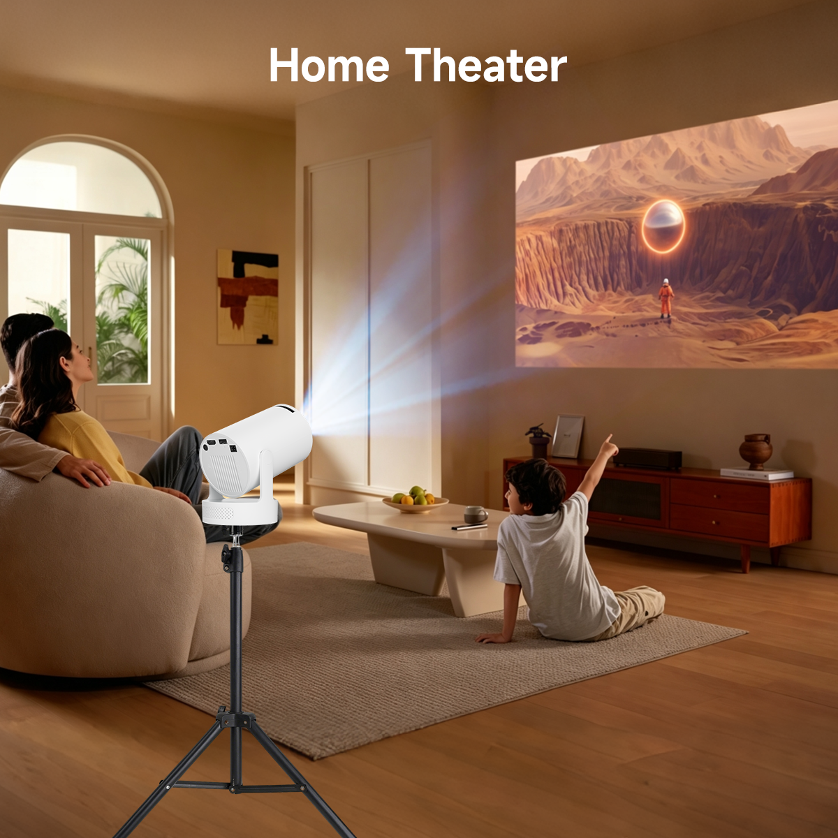 Magcubic Projector Stand Height Adjustable with 1/4 Inch Mounting Screw