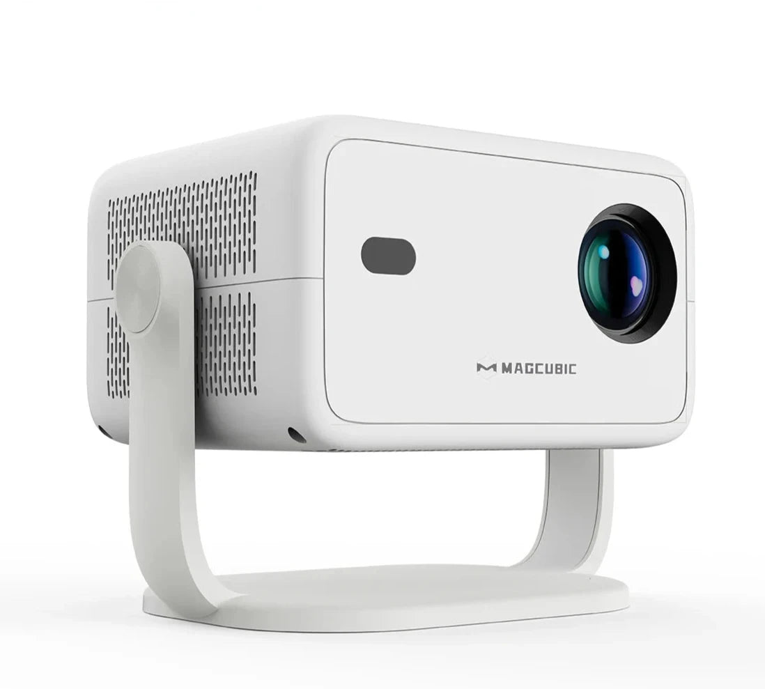 MAGCUBIC L018プロジェクター本体 ホワイト Magcubic L018 Native 1080P Projector – 650 ANSI, 4K, Wi-Fi 6