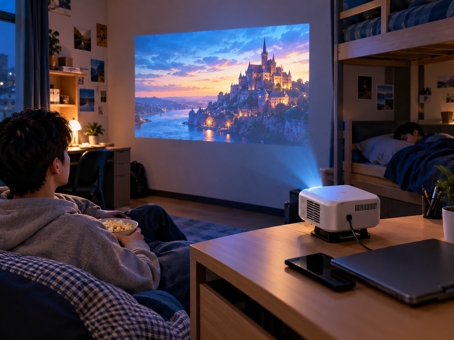 Best Projector for a Dorm Room: A Student’s Guide to Small-Space Movie Nights