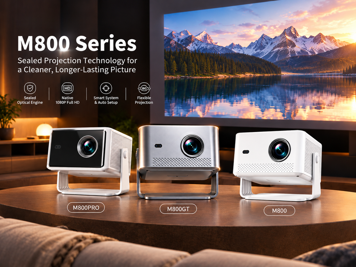 Magcubic M800 Series: How Sealed Projector Technology Improves Home Entertainment