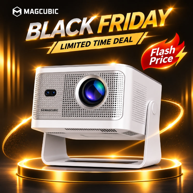 Magcubic HY350MAX Smart Portable Projector — Native 1080P Full HD, 600 ANSI Lumens（Promotional Price）