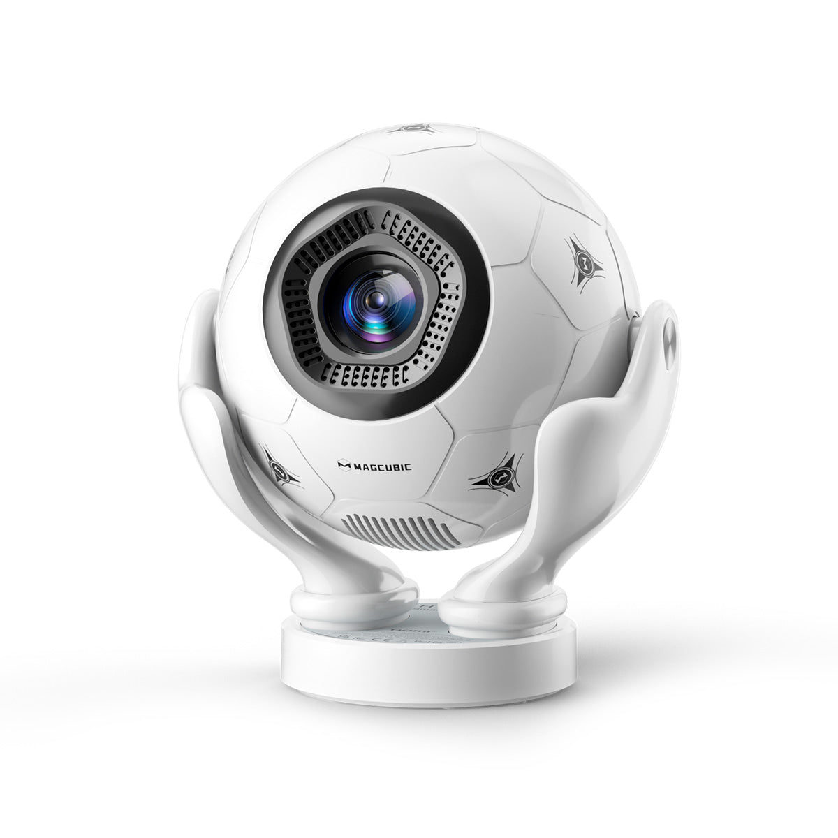 Magcubic HY320F 500Ansi Android 14 8K Projector Wifi6 BT5.4  Projector Creative Football Styling Movie Home Theater