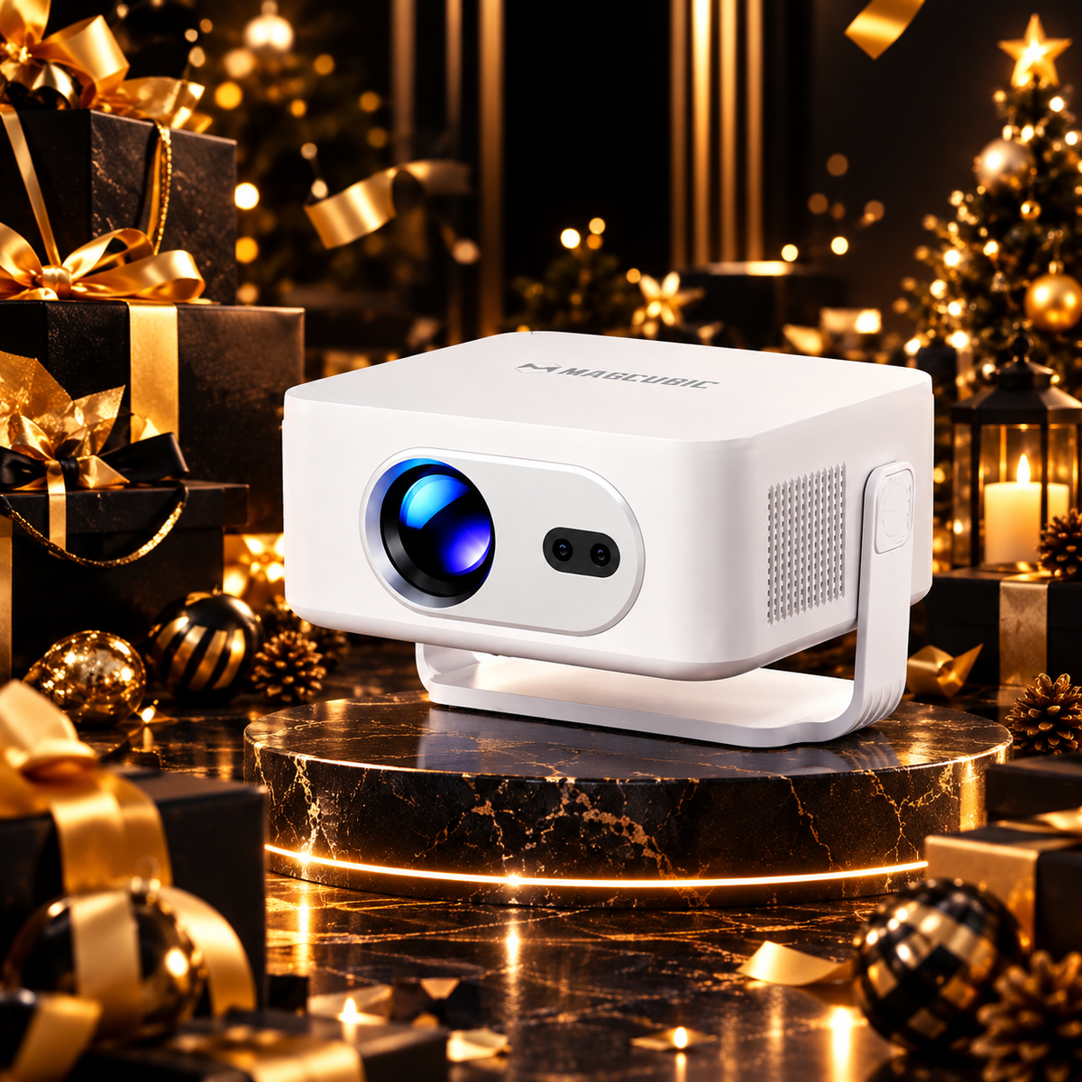 Magcubic HY300MAX Mini Portable Projector — Native 720P HD, 260 ANSI Lumens（Promotional Price）