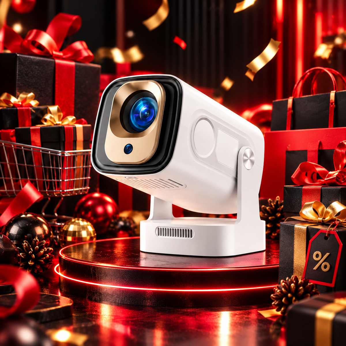 Magcubic HY310 Portable Projector — Native 1080P Full HD, 260 ANSI Lumens（Promotional Price）