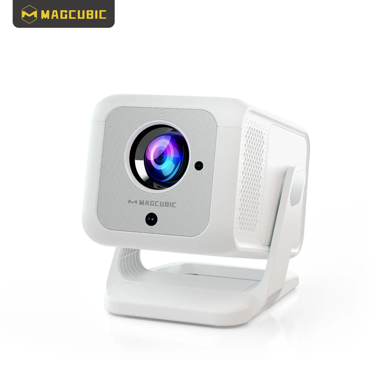 The Magcubic HY310X projector white