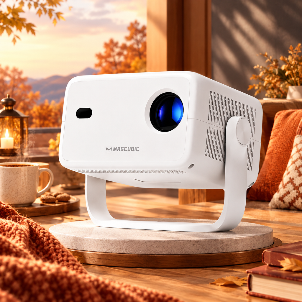 Magcubic L018 Native 1080P Projector – 650 ANSI, 4K, Wi-Fi 6