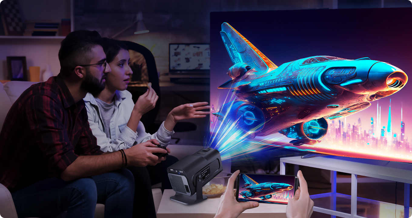 Screen mirroring: Support Miracast, Airplay, DLNA