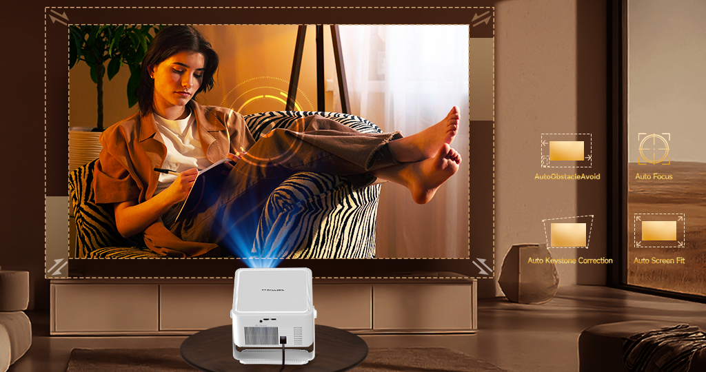 Auto Focus ＆ Automatic Keystone Correction